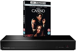 PANASONIC BUNDLE Panasonic DP-UB450 MULTIREGION Bundle with Casino Ultra HD 4K Blu-ray Disc