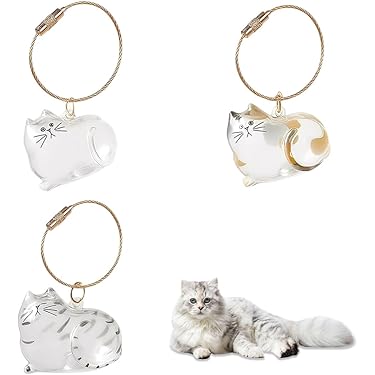 Katzenhaar Aufbewahrungsbox Anhänger - Gedenk Schmuck Für Haustiere