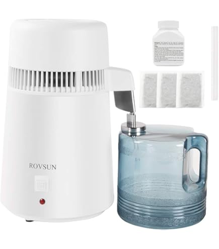 110V 220V Pure Water Distiller 4L Dental Distilled Water Machine Filter