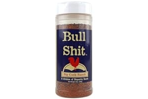 BIG COCK Bull Shit Steak Seasoning - In the Oven, Pan, Grill or BBQ, Bring Out the Tender Goodness of Ribyeye, T-bones, Fillets and Sirloins. No MSG or Gluten.