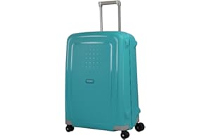 Samsonite S'Cure - Spinner M, Walizka, 69 cm, 79 L, Niebieski (Aqua Blue)