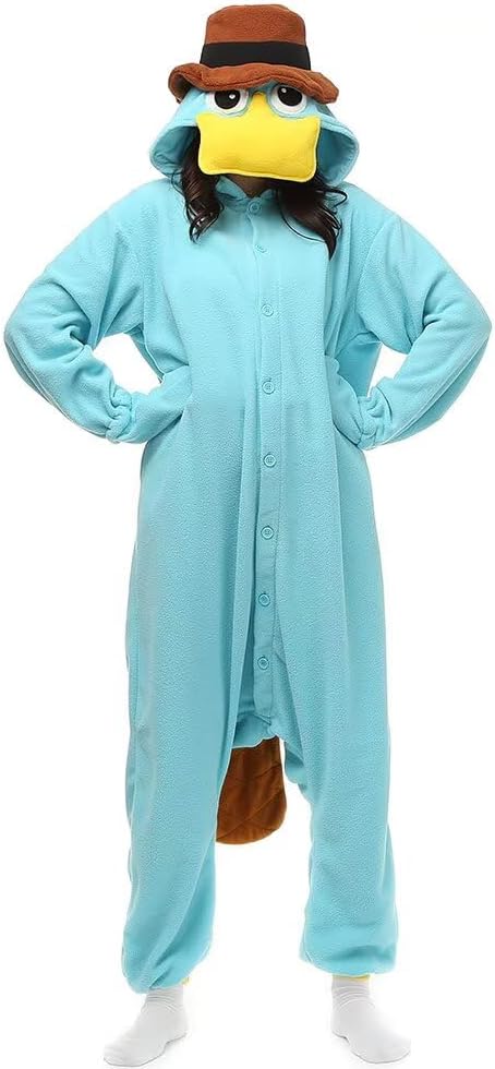 LBJR Disfraz de Animal Adulto Pijama Entero Animales Mujer Hombre