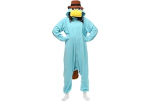 LBJR Disfraz de Animal Adulto Pijama Entero Animales Mujer Hombre - 1