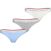 Tommy Hilfiger 3 PACK THONG (EXT. SIZES) Kadın İ&ccedil; &Ccedil;amaşırı Kadın