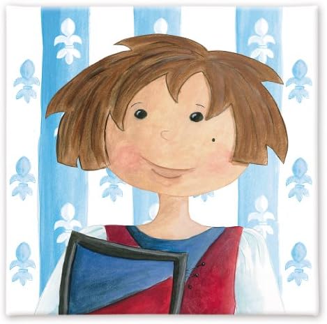 Wandpiraten 25 X 25 X 2cm Print On Canvas Gallant Knights Theo
