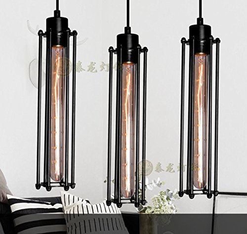 Preisvergleich Produktbild Tsqqst Hänge- Pendelleuchten American Style Internet Cafe Bügeleisen Maniac / Kreative Persönlichkeit Clothing Store Industrial Wind Edison Licht Lampe Leuchte