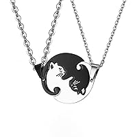 Collana Puzzle Anima Gemella Per Coppie - Regalo Romantico Lui E Lei! - Foto 4