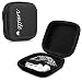 Produktbild kwmobile Tasche für In-Ear Kopfhörer - Case Hardcase Schutztasche Earphone Cover Schutzhülle - Headphone Etui Smile Herz Design