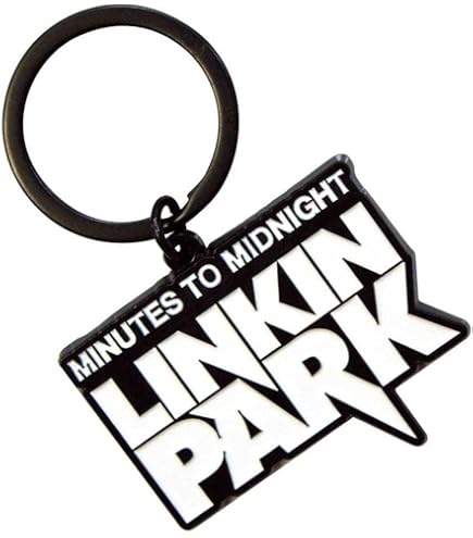 Linkin Park Auto Schlüsselanhänger - Metall Keychain Mit Band Logo - Anti Verlust