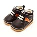 Freycoo Boys Squeaky Ankle Boots Real Leather Infant Baby Toddler Brown UK 6 / EU 22