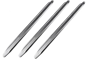 TempFoo 3 Pezzi Leva per Pneumatici Cambio Kit Strumento,Pneumatico Rimozione ，Cambio Pneumatici Leve per Riparazione Moto Bicicletta Camera d'Aria Auto con Tappo a 6 valvole (30CM)