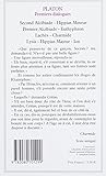 Image de Premiers dialogues - second alcibiade - hippias mineur