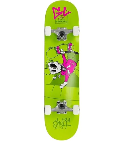 Skateboard Complet Enuff Skateboards « Skully » - Unisexe Adulte - Planche, Trucks, Roues Montées - Prêt à Rider