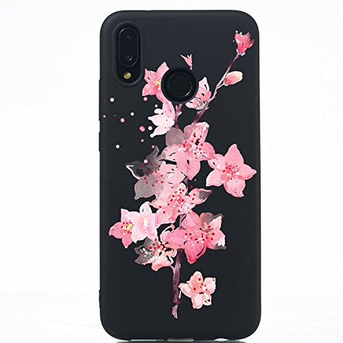 Preisvergleich Produktbild Neo Silikon Hülle Komplettschutz [Scratch-Resistant],Kreativ Niedliche Cartoon Malerei Silikon Hülle / Schutzhülle / Cover Soft Ultra Dünn Crystal Kirstall Gel TPU Protective back für Huawei P20 Lite