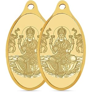 WHP Jewellers 4 gram Yellow Gold LAXMI Pendant