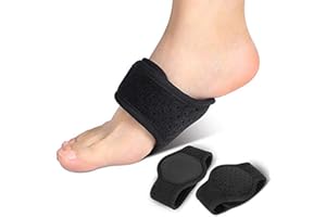 ‎WCHIUOE Arch Support für Plantarfasziitis, PINCOU Fußgewölbeunterstützung Fußgewölbe Wraps Verstellbare Kissen Fußgewölbeunterstützung für Flache Füße Hohe Fußgewölbe und Schmerzlinderung Damen und Herren