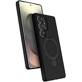 Coverzone Galaxy S24 Ultra ile uyumlu Kılıf MagSafe ile uyumlu Z-Samara Kapak Wireless Şarj &Ouml;zellikli Stand Olabilen S24 Ultr