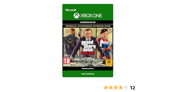 Grand Theft Auto V Criminal Enterprise Starter Pack Dlc Xbox One Code Jeu A Telecharger Amazon Fr Jeux Video