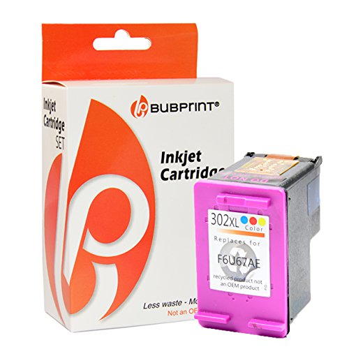 Druckerpatrone kompatibel für HP 302 XL 302XL color - XXL Inhalt - Doppelte Füllmenge