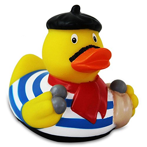 HC-Handel 914095 Vinyl BadeenteBertrand Boule Gummiente 8 cm