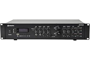 Adastra | Dual Stereo Amplifier With Bluetooth & Media Player | 4 x 300W