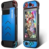 Nintendo Switch Case Kit, BeneGlow Portable Aluminium Hard Protective Travel Carry Case Shell Pouch for Nintendo Switch and Joy-Con