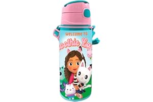 KIDS LICENSING Cantimplora aluminio La Casa de Muñecas de Gabby 600ml