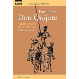 Para leer a Don Quijote, Hazme un sitio en tu montura