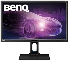 BenQ BL2711U 68,58 cm (27 Zoll) Monitor (4K UHD, HDMI, DVI, VGA, USB, 4ms Reaktionszeit, Höhenverstellbar, Pivot, Lautsprecher) schwarz