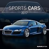 Sports Cars 2017 - Autokalender / Broschürenkalender (30 x 60 geöffnet) - Sportwagen - Autokalender - Fahrzeuge - Wandplaner by 