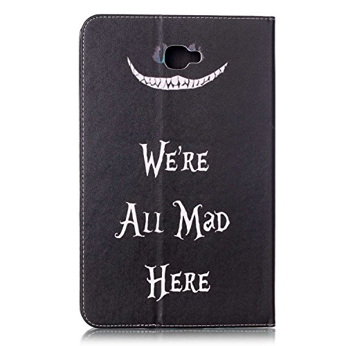 Romtronic Cute Colorful Flip Tasche PU Leder Abdeckung Stand Schutzhülle für Samsung Galaxy Tab A6 10.1 Pouces SM-T580 / SM-T585 + 1 x Schwarz Stylus (Design 10) - 3