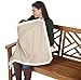 Soothetime Clip-On Blanket, Multi Purpose, Anywhere Anytime (Tan)