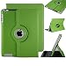 Produktbild New Apple Ipad air2 (2014-15)/ Ipad 6 360 Rotating Magnetic PU Leather Case (Green) Smart Cover Stand for Apple Ipad air2 (2014-15)/ Ipad 6