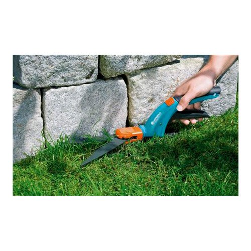 Gardena 8734-20 Grasschere Comfort; mit Komfortgriff; Schneiden um 360° drehbar; Wellenschliff-Schneidmesser; Gleitkufe (für Rechtshänder und Linkshänder) - 2