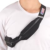 Great Value Other Fitness Exercises ShuoXin SX581 Lycra Running Double Sports Bag Phone Pocket Purse Black
