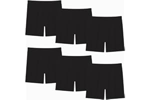 Moitiy Radlerhose Mädchen Kurze Hose Leggings Sporthose Mädchen Sport Shorts Hosen Kinder Baumwolle 2-12 Years 6 Paar