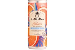 La Borosa Paloma Cocktails | Ready-to-Serve | Non-Alcoholic Tequila Alternative, 12 x 250ml (12 pack)