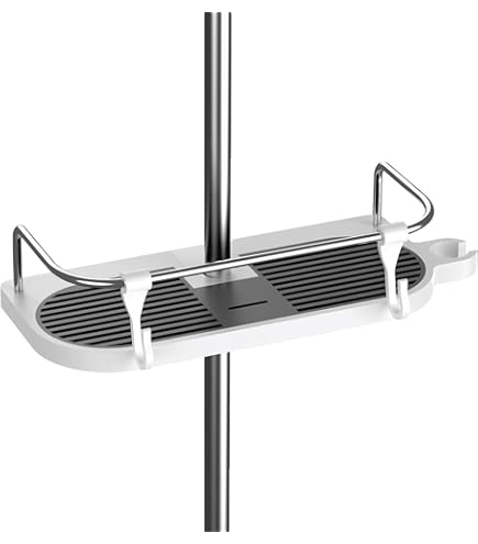 Hozeed Shower Caddy No Drilling,Stainless Steel Bathroom Shelf