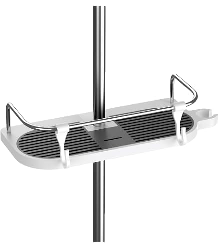Étagère De Douche Suspendue Sans Perçage - Accroche Sur Le Robinet - Pour Shampoing, Gel Douche - Gain De Place