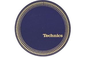 SLIPMAT-FACTORY Slipmat Technics Strobo Blue/Gold Double Pack