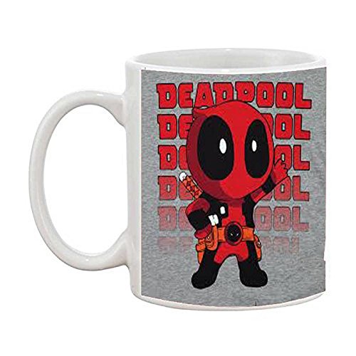 DigiProw Perfect Coffee Mug with Deadpool Cartoon Parttern,for Home Purpose,Best Best Diwali Gift, Dussehra, Gift, karwa chauth Gifts