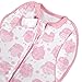 Woombie Convertible Swaddle (0 - 3 Months, Pink Owls)