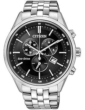Citizen Herren-Armbanduhr Chronograph Quarz Edelstahl AT2141-87E