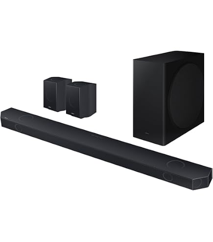 Barre De Son Samsung HW-Q990B 2022 - Système 11.1.4, 656W, Avec Caisson De Basse Sans Fil Et Dolby Atmos