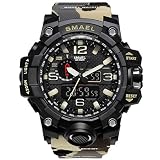 letter54 Outdoor Uhr Swatch Uhren Damen Herren Uhren Angebote Automatik Fitness Watch Fashion Armband Fitness Uhr Rund Smael Mens Sports Multi-Funktions-Wasserdichte Led-Digital-Quarz-Armbanduhr