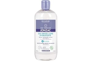 Eau Thermale Jonzac - Eau micellaire hydratante - Rehydrate - Peaux déshydratées, même sensibles - Certifié Bio Cosmos Organic - Flacon de 500 ml