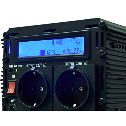 convertisseur pur sinus 12v 220v onduleur 2500 5000w transformateur de tension