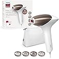 Philips Lumea IPL serie 8000 - Dispositivo di Epilazione a Luce Pulsata con Tecnologia SenseIQ, 4 Accessori per Viso, Corpo, 
