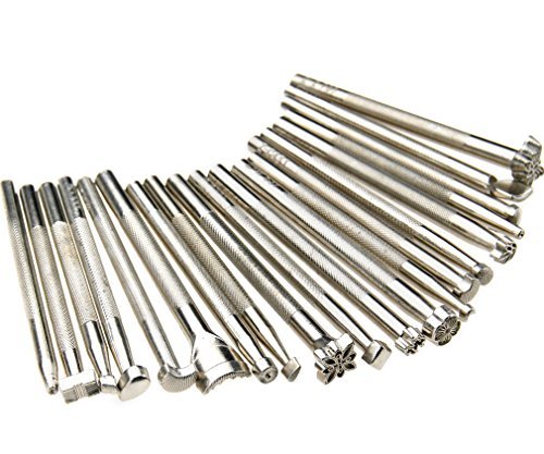 20tlg Punzierstempel Set Leder Punzieren Leather Carving Craft