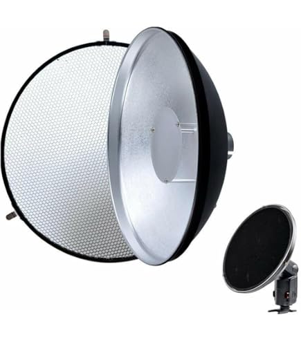 Beauty Dish Professionnel Godox BDR-W55 - 55 Cm, Monture Bowens, Blanc - Neuf Avec Garantie 1 An